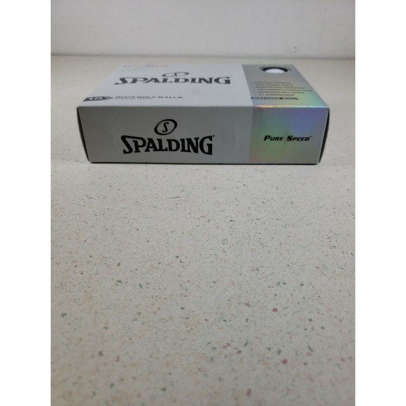 Spalding Pure Speed Golf Balls White Exceptional Distance New Sealed - Picture 4 of 10